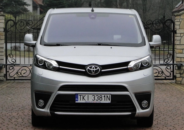 Toyota Proace Verso cena 139999 przebieg: 228754, rok produkcji 2018 z Kielce małe 781